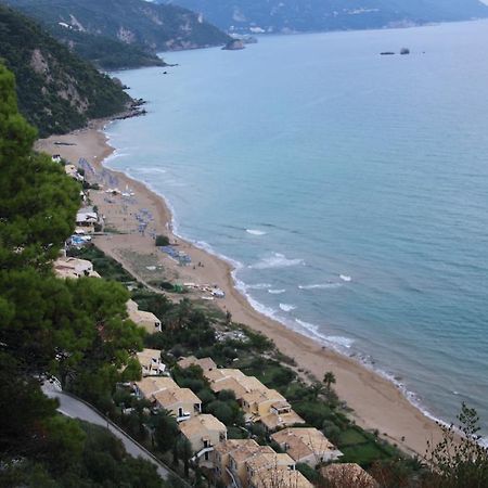 Corfu Glyfada Menigos Beach Apartments Екстериор снимка